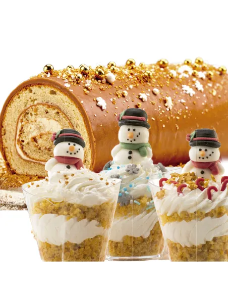 Sprinkles mix Estrellas, Bastones y Bolitas Navidad Dekora