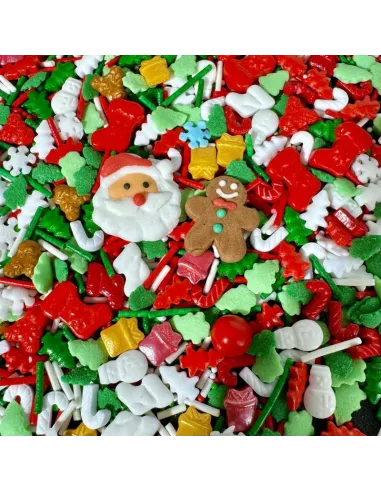Sprinkles mix Papá Noel Navidad Azucren