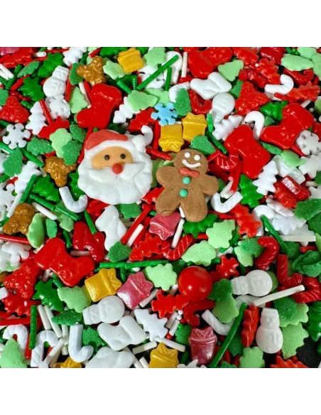 Sprinkles mix Papá Noel Navidad Azucren