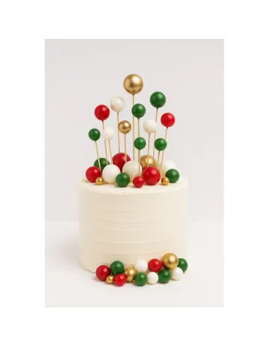 Set 32 Bolas Decorativas mix Navidad Azucren