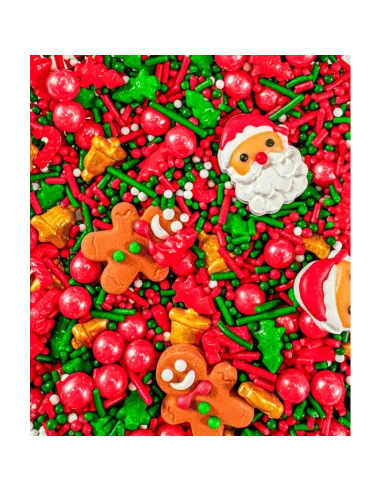 Sprinkles mix Papá Noel y Jengibre Navidad Azucren