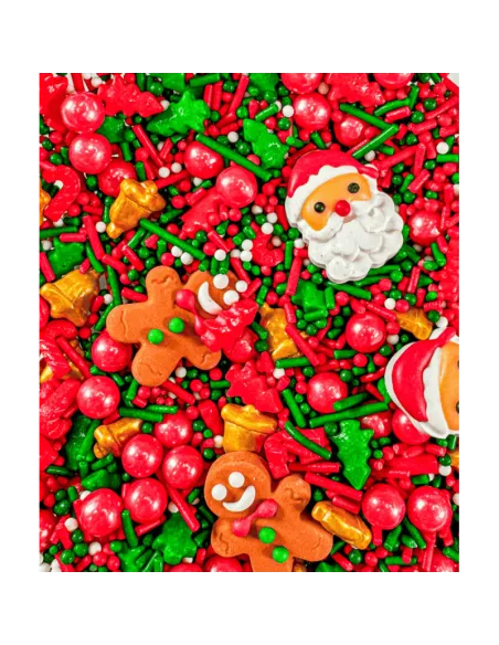 Sprinkles mix Papá Noel y Jengibre Navidad Azucren