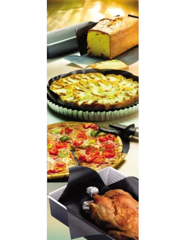 Lámina de cocina antiadherente 40 x 33 cm Ibili