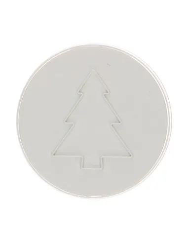 Cortador de galletas y sello Árbol de Navidad Wilton