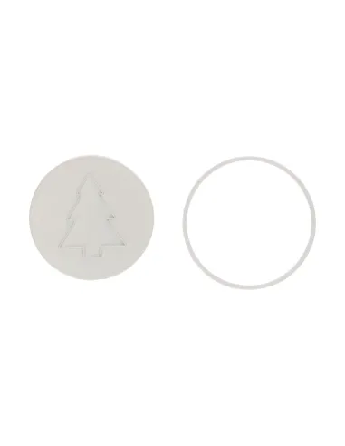 Cortador de galletas y sello Árbol de Navidad Wilton