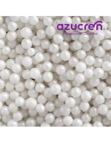 Perlas de azúcar nacaradas Blancas 90 g Azucren