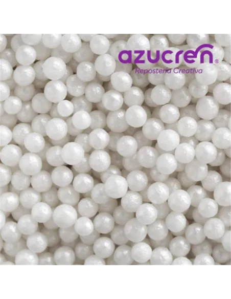 Perlas de azúcar nacaradas Blancas 90 g Azucren