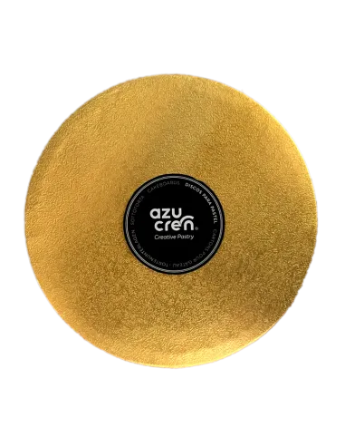 Base redonda Dorada excelente 35 cm grosor 1,2 cm