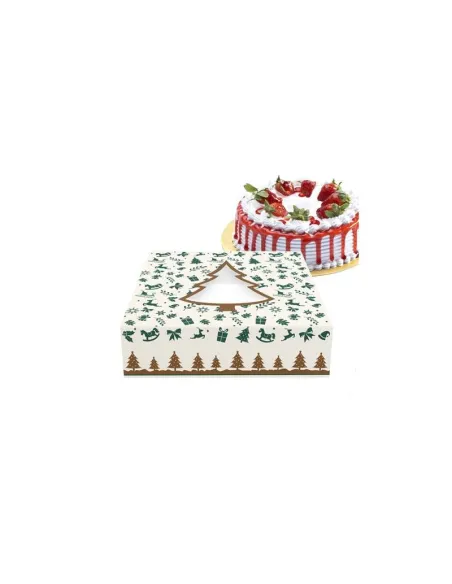 Caja Árbol de Navidad 24 x 24 x 7,5 cm