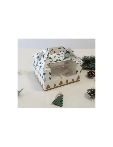 Caja Árbol de Navidad 18 x 15,5 x 10 cm