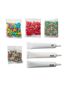 Set decoración para Casa de Jengibre Navidad PME