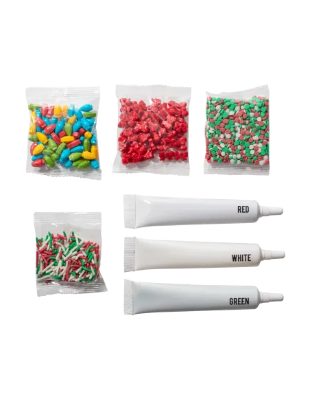 Set decoración para Casa de Jengibre Navidad PME