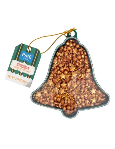 Sprinkles mix Campana Dorada Navidad 90 g PME