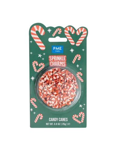 Sprinkles Bastones de azúcar Navidad PME