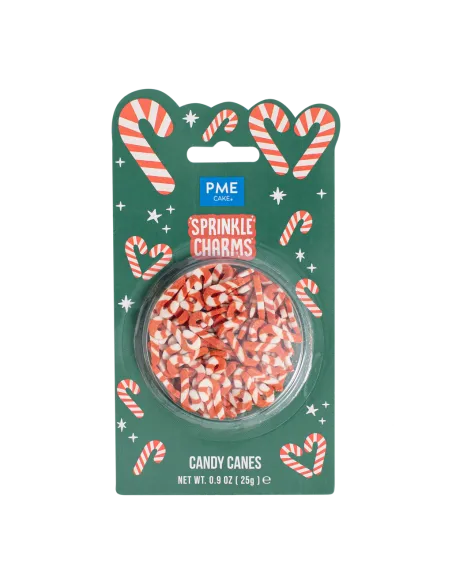 Sprinkles Bastones de azúcar Navidad PME