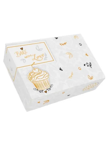 Caja galletas Bake with Love 30,5 x 24,2 x 9,5 cm