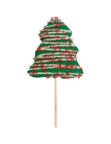 Piruleta Nube con cobertura Árbol de Navidad Dekora