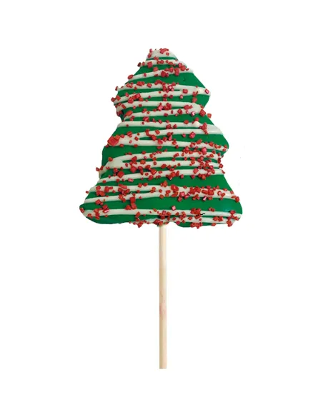 Piruleta Nube con cobertura Árbol de Navidad Dekora