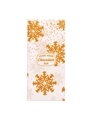 Set 5 cajas para turrón Cristal de hielo Navidad Decora