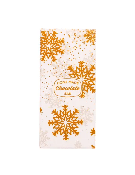 Set 5 cajas para turrón Cristal de hielo Navidad Decora