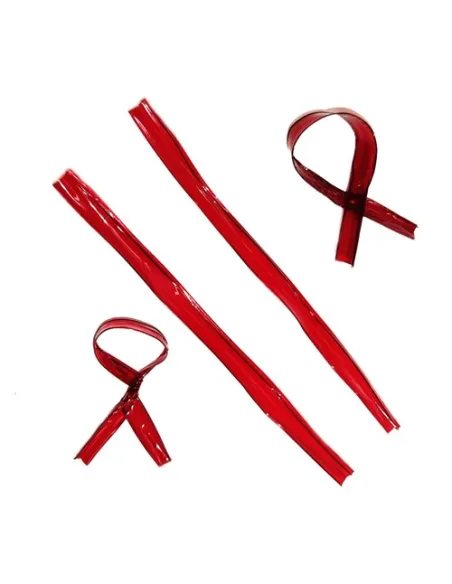 Set 10 Cierres Rojos para bolsas