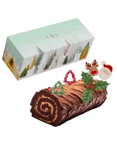Caja Tronco de Navidad Cuento de Invierno 35 cm