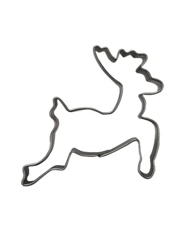 Cortador ciervo-reno saltando 9cm.