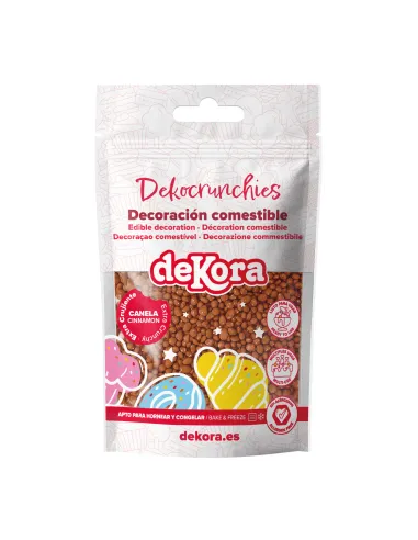 Bolitas de azúcar Dekocrunchies sabor Canela 100 g Dekora
