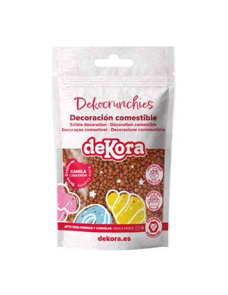 Bolitas de azúcar Dekocrunchies sabor Canela 100 g Dekora