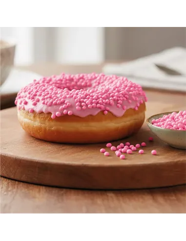 Bolitas de azúcar Dekocrunchies sabor Fresa 100 g Dekora