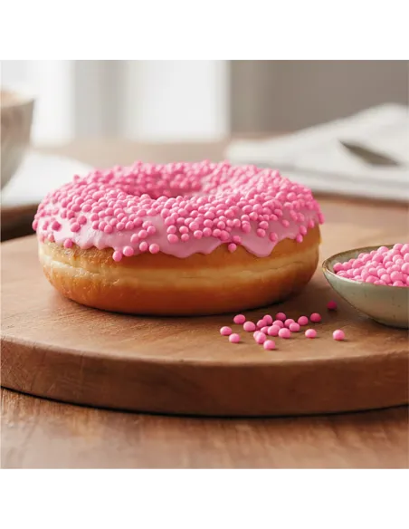 Bolitas de azúcar Dekocrunchies sabor Fresa 100 g Dekora