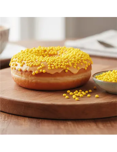 Bolitas de azúcar Dekocrunchies sabor Limón 100 g Dekora