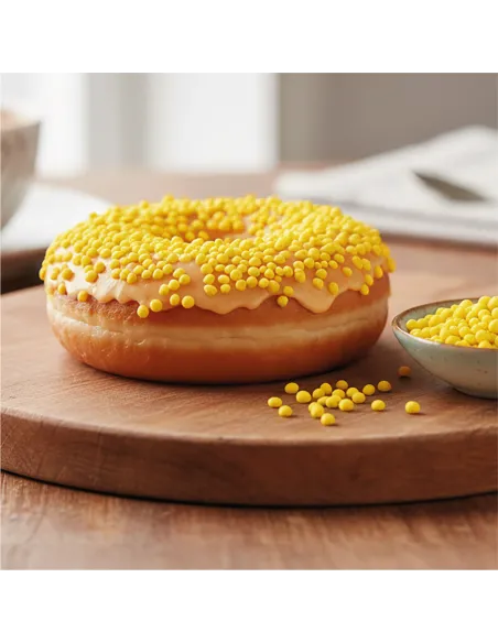 Bolitas de azúcar Dekocrunchies sabor Limón 100 g Dekora