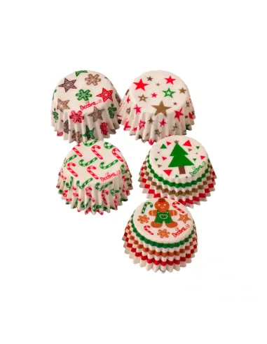 Set 100 mini cápsulas Navidad Decora