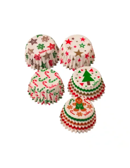 Set 100 mini cápsulas Navidad Decora