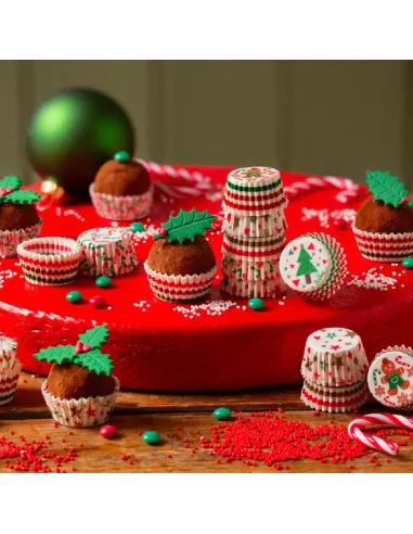 Set 100 mini cápsulas Navidad Decora