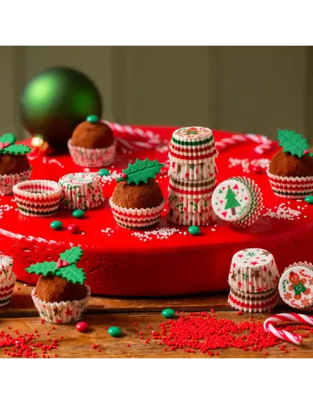 Set 100 mini cápsulas Navidad Decora