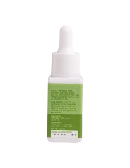 Colorante liposoluble Verde 20 ml PME