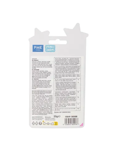 Sprinkles Estrellas de azúcar arcoíris 25 g PME