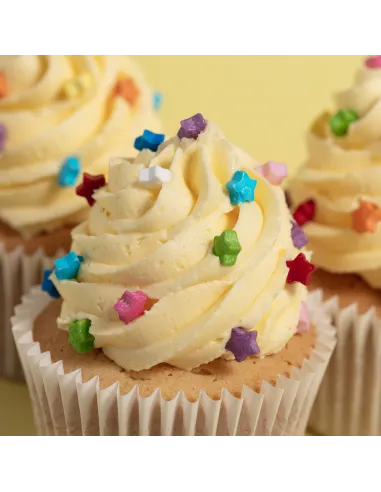 Sprinkles Estrellas de azúcar arcoíris 25 g PME