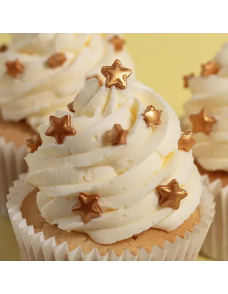 Sprinkles Estrellas de azúcar Doradas 25 g PME