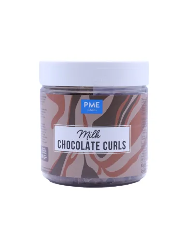 Virutas Rizos de chocolate con leche belga 85 g PME