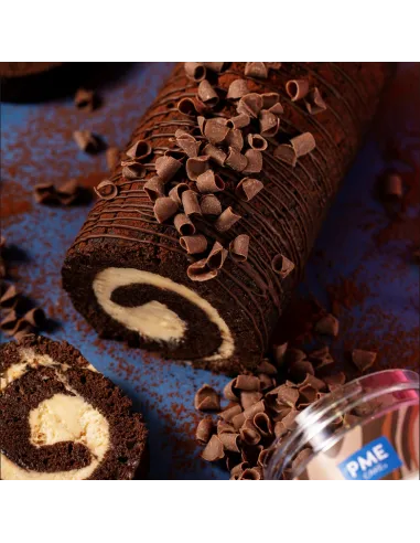 Virutas Rizos de chocolate con leche belga 85 g PME