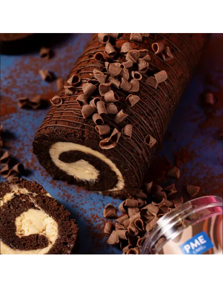 Virutas Rizos de chocolate con leche belga 85 g PME