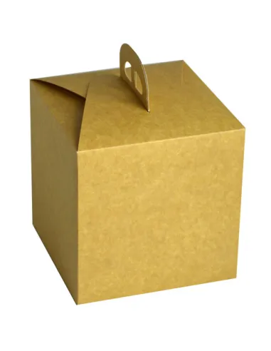 Caja Kraft para Panettone Kraft 20 cm
