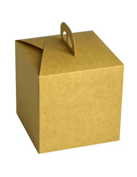 Caja Kraft para Panettone Kraft 20 cm