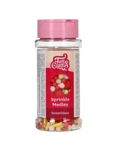 Sprinkles mix Sinterklaas 70 g Funcakes