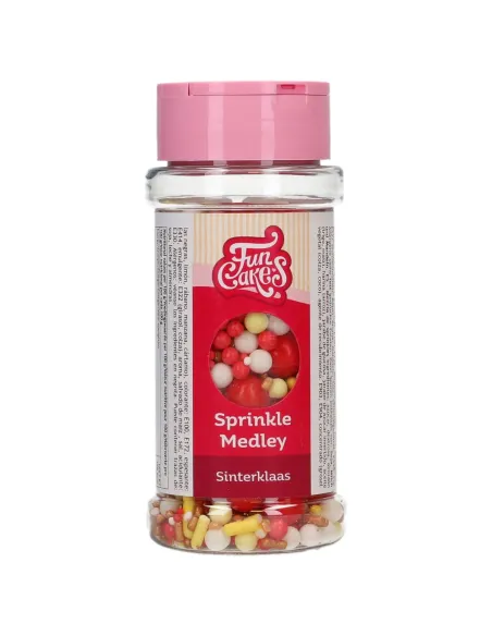 Sprinkles mix Sinterklaas 70 g Funcakes