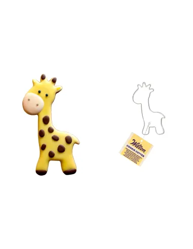 Cortador de galletas Jirafa 8 cm Wilton