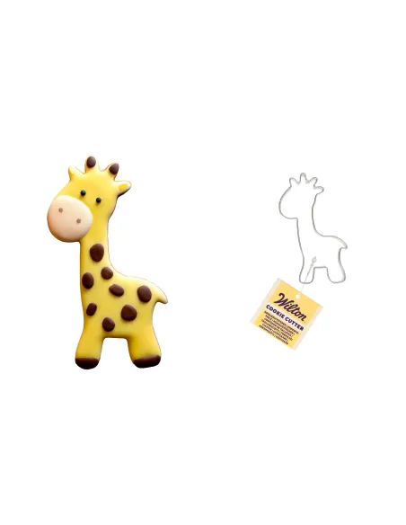Cortador de galletas Jirafa 8 cm Wilton